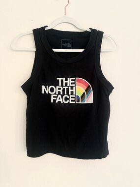 The North Face Women's Pride Recycled Tank Top Black Size Small